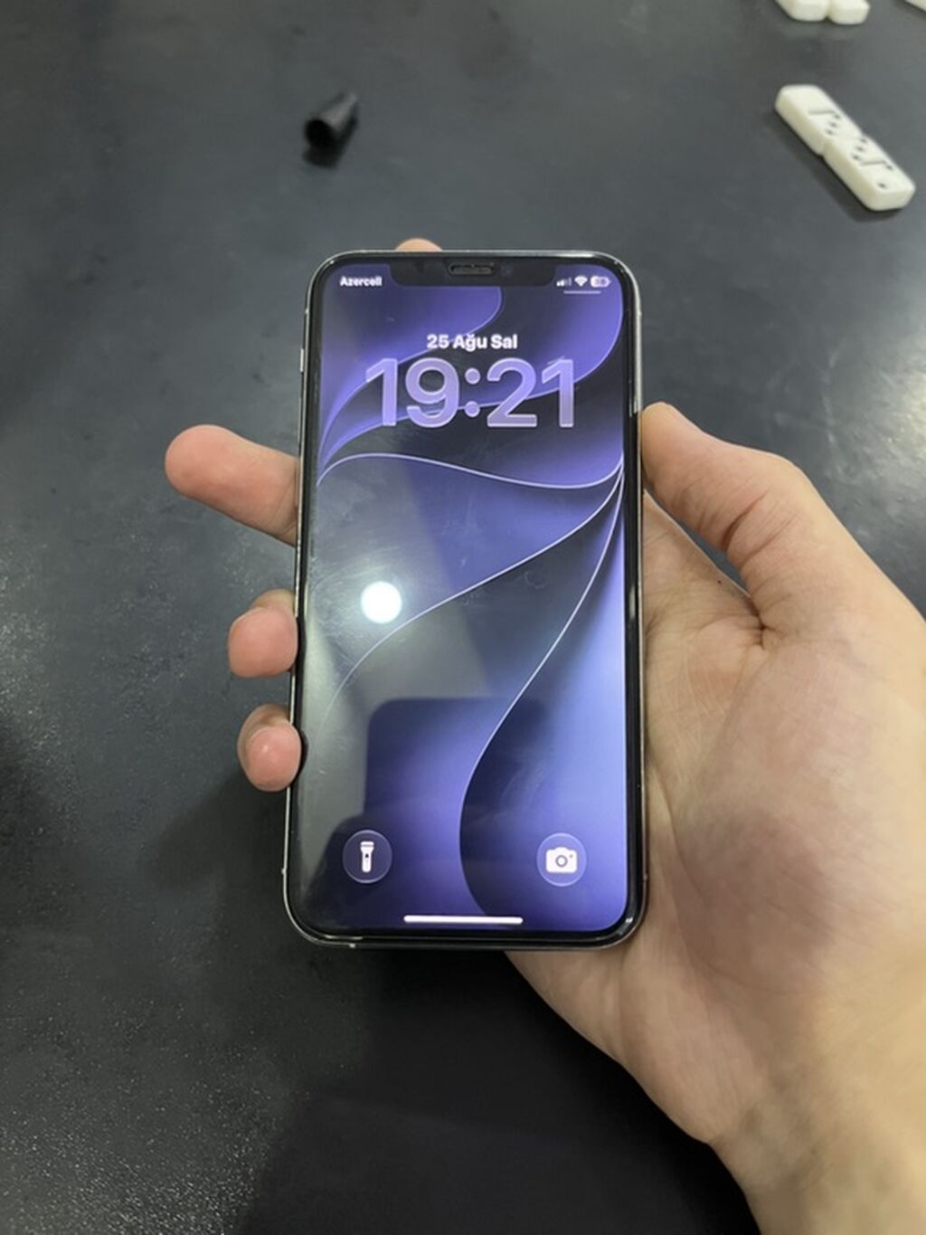 IPhone 11 Pro, Ağ, Face ID — Apple iPhone, Bakı (2)