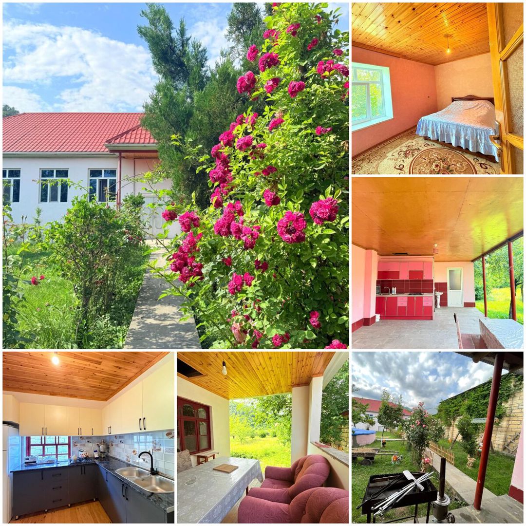 Həyət evi kirayə verilir, Qəbələ r — Ev, villa, Qəbələ (9)