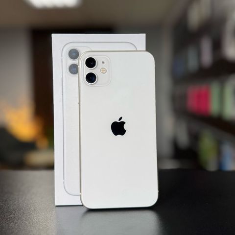 IPhone 11, 128 GB, Ağ, Zəmanət, Kredit, Simsiz şarj — Bakı