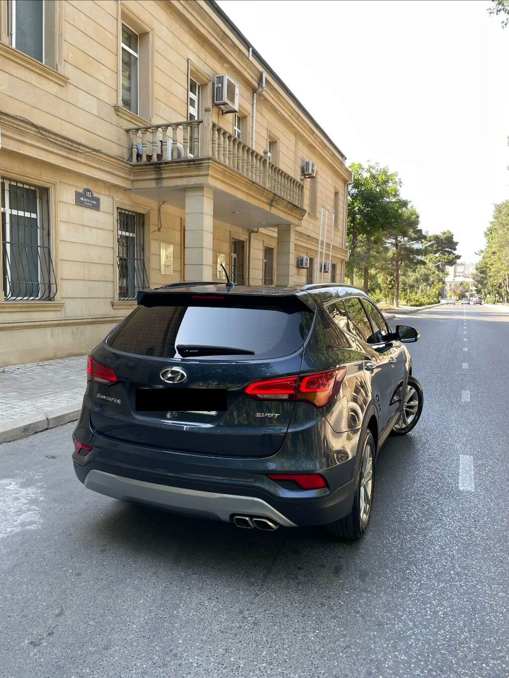 Hyundai Santa Fe: 2 l 2016 il Ofrouder/SUV — Avto, Bakı (5)