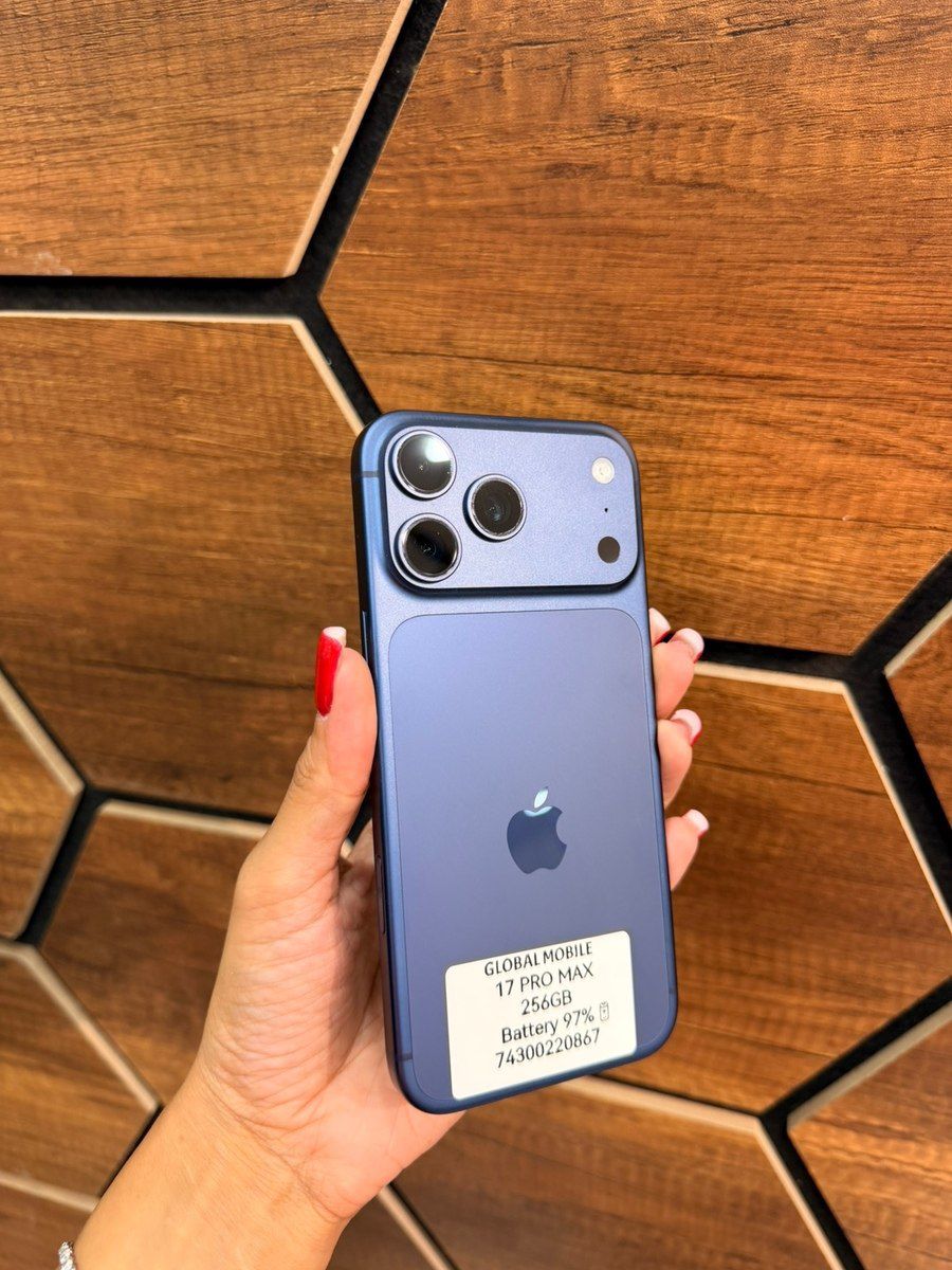 Apple iPhone 17 Pro Max Deep Blue 256GB/12GB — Smartfonlar, Bakı (2)