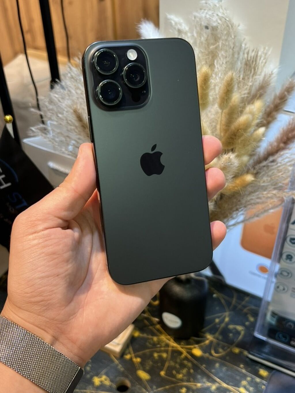 IPhone 16 Pro Max, 256 GB, Black Titanium — Apple iPhone, Bakı (2)