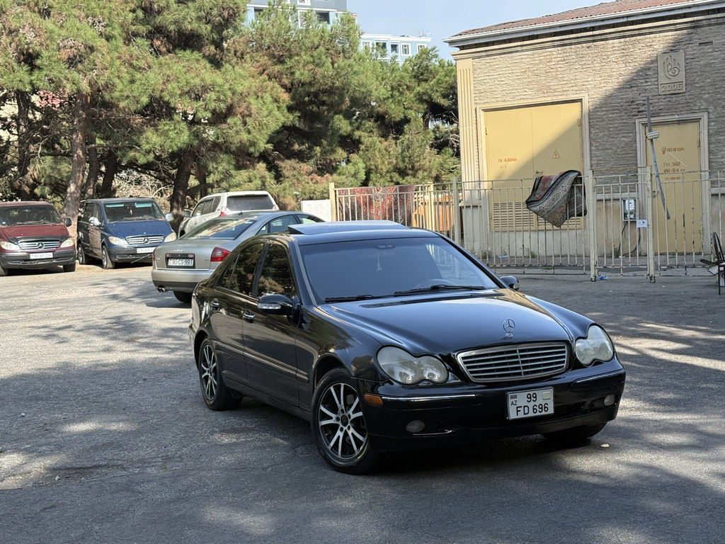 Mercedes C 240, 2.6 L, 2000 il, 224 540 km — Avtomobillər, Bakı (10)
