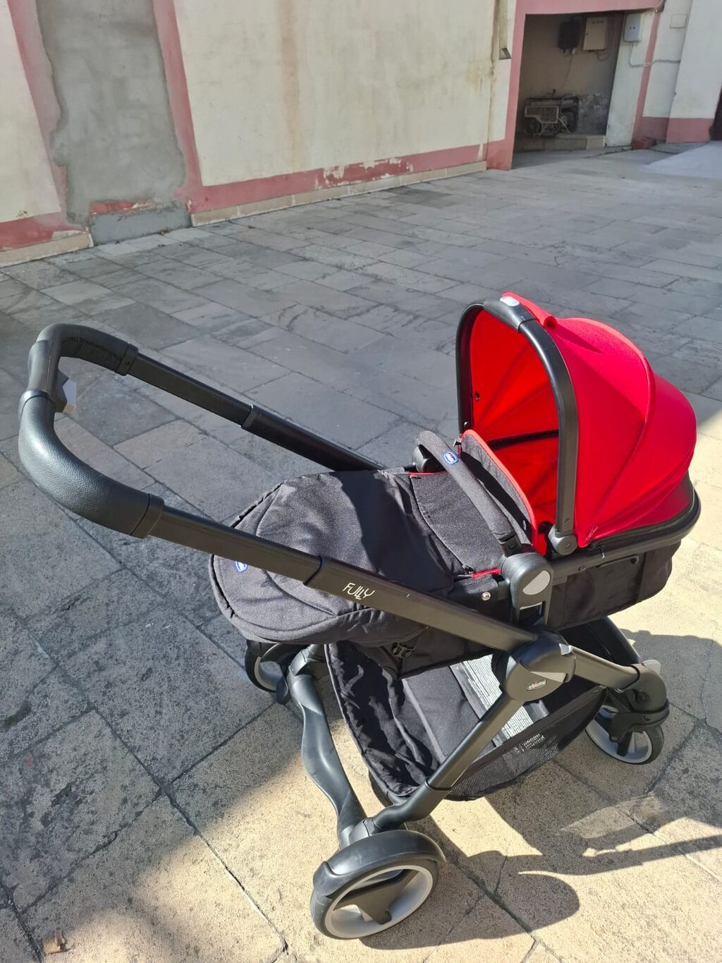 Chicco Fully Twin uşaq arabası – iki uşaqlı ailələr üçün çevik 2‑in‑1 — Mallar, Bakı (3)
