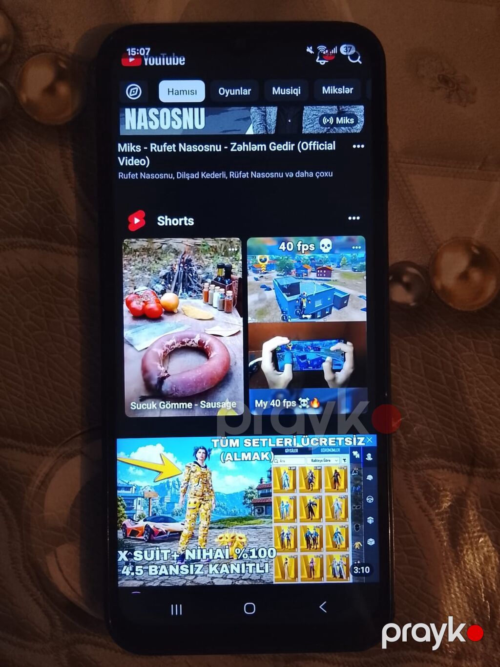 Samsung Galaxy S22, rəng - Qara, Barmaq izi — Samsung, Bakı (7)