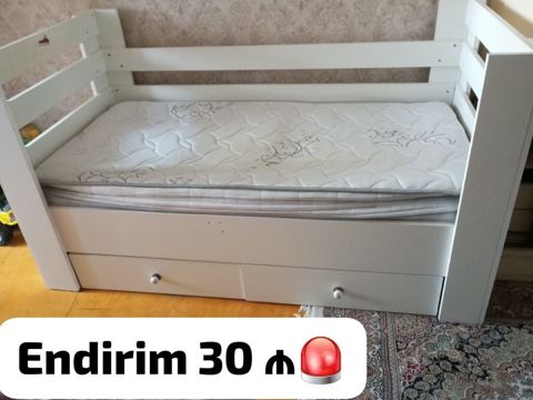 satılır Uşaq Çarpayısı ortopedik matrasla 30Azn Ölçü 90x160 — Digah