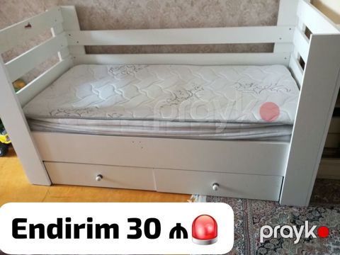 satılır Uşaq Çarpayısı ortopedik matrasla 30Azn Ölçü 90x160