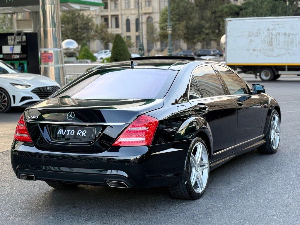 Mercedes S 500, 4.7 L, 2013 il, 125 000 km — Avtomobillər, Bakı (3)