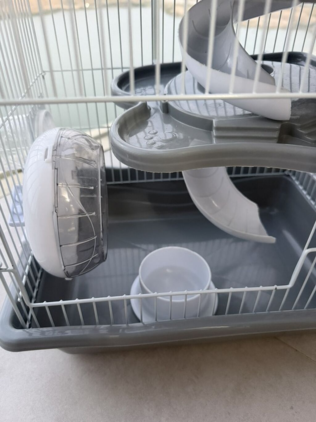 Hamster üçün çoxmərtəbəli qəfəs və aksesuar dəsti hamisi bir yerde — Qəfəslər, Bakı (2)