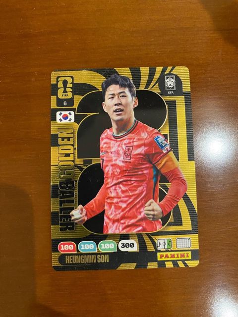 Panini FIFA World Cup 2026 Heung-Min Son GOLDEN BA — Bakı