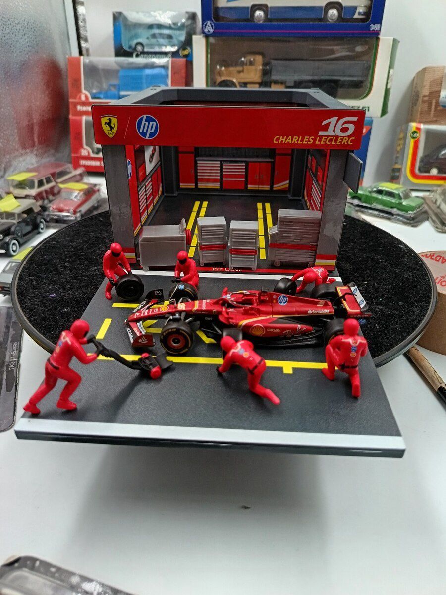 Pit stop dioarama 1/43 — Kolleksiyalar, Bakı (4)