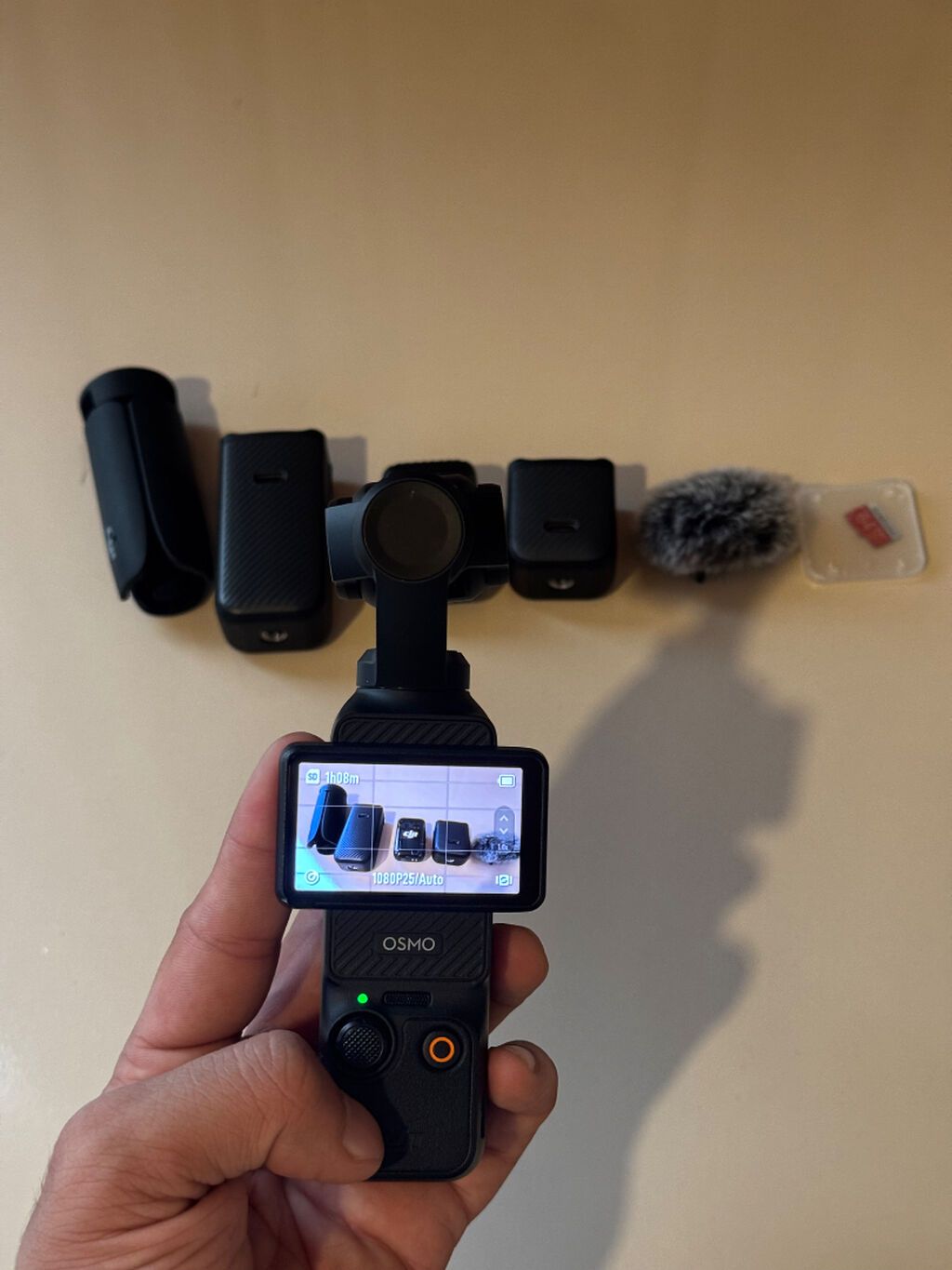 DJI Osmo Pocket 3 Creator Combo satılır. 4K 60FPS çəkiliş — Elektronika, Lənkəran (3)