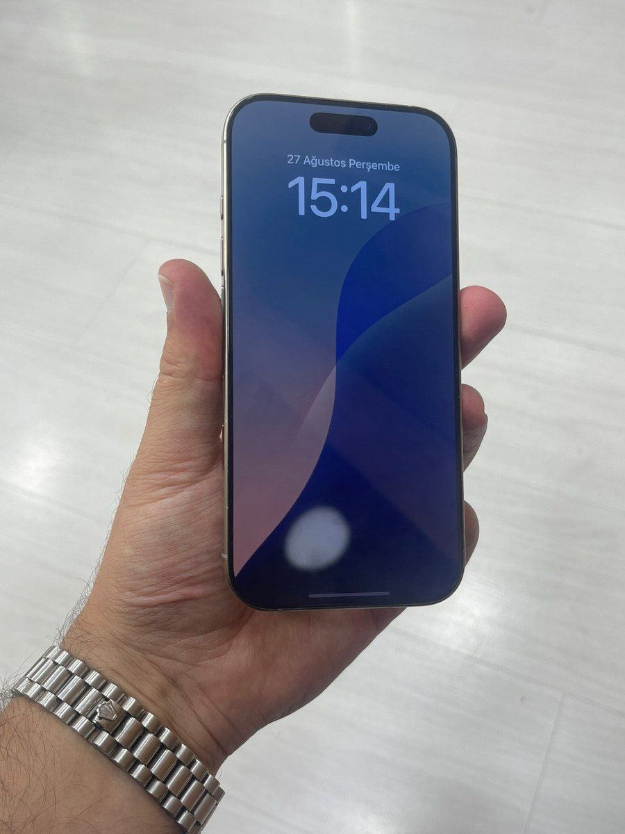 Apple iPhone 16 Pro Natural Titanium 128GB/8GB — Smartfonlar, Bakı (6)