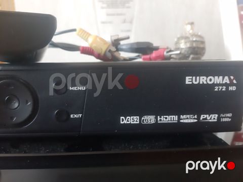 Euromax 272 HD peyk TV qəbuledicisi - DVB-S2 standartını dəstəkləyir