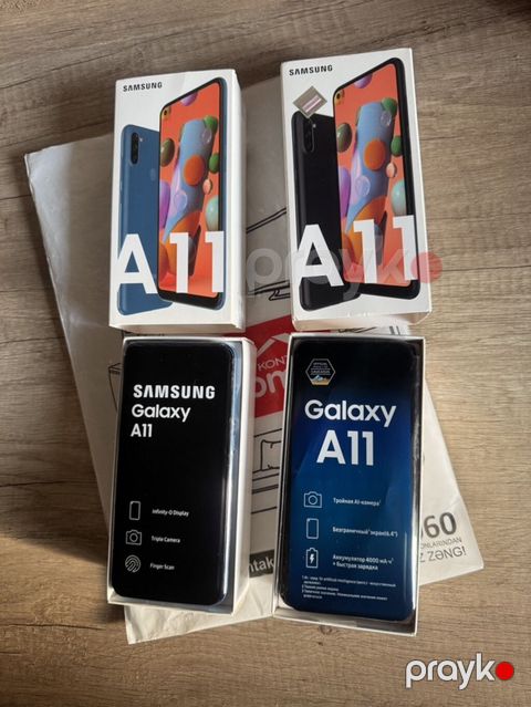 Samsung Galaxy A11, rəng - Qara, Barmaq izi — Bakı