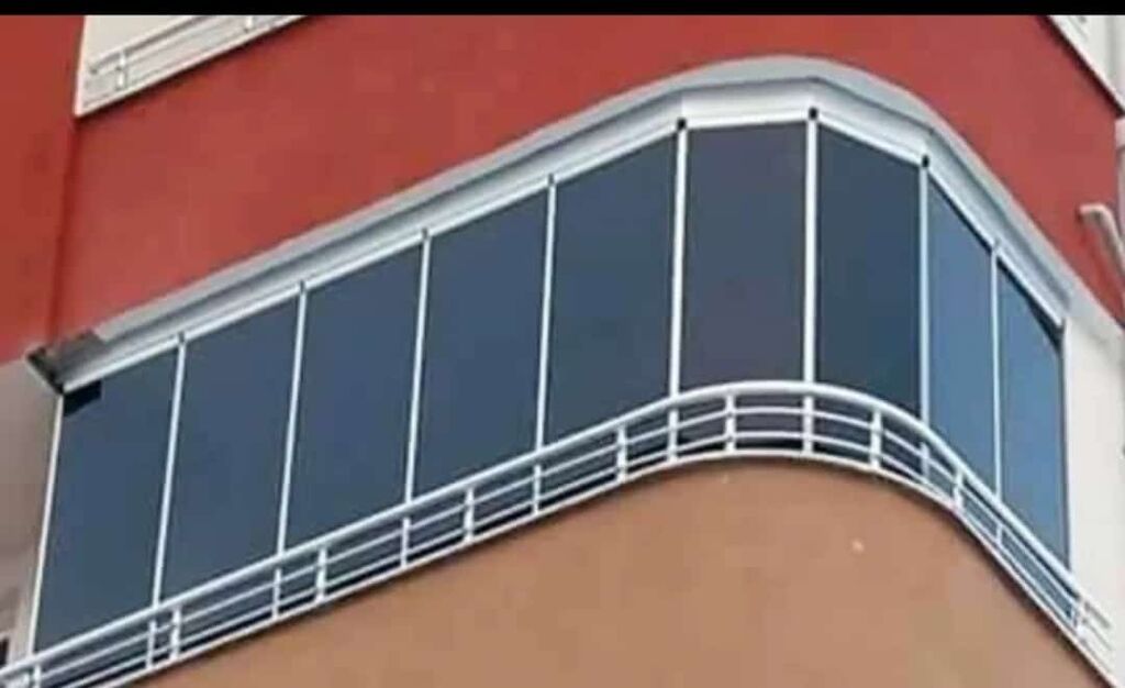 Şəffaf arakəsmə, Açılan — Mebel, Bakı (8)