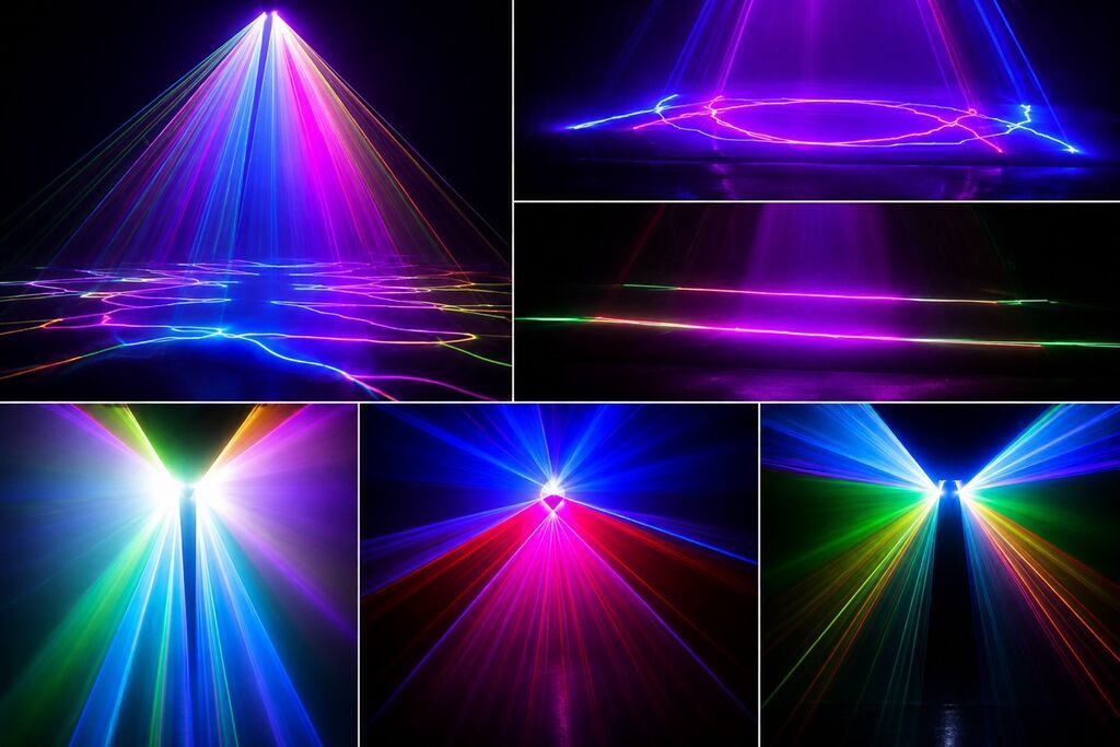 4GÖZLÜ RGB Lazer Səhnə İşığı Toy, tədbir, restoran, klub, DJ və — İşıqlandırma, Bakı (3)