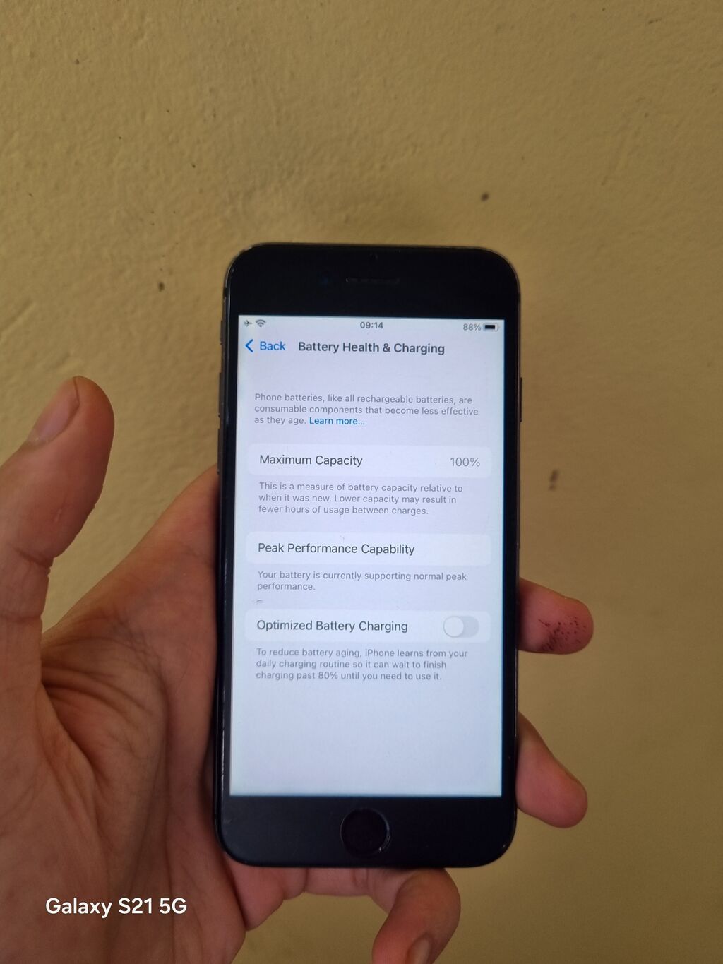 IPhone SE, 64 GB, Qara, Barmaq izi — Apple iPhone, Bakı (9)