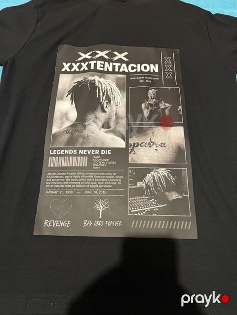 Xxx tentacion basqılı köynək L razmer yeni dizaynli köynəklər — Bakı