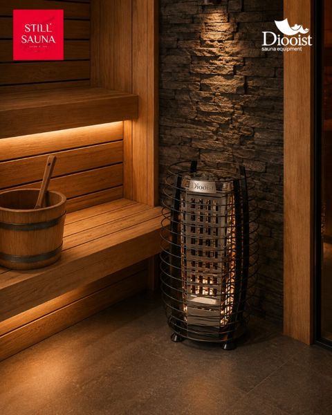 SAO Sauna Heater SAO modeli müxtəlif həcmli saunalar üçün effektiv və — Bakı