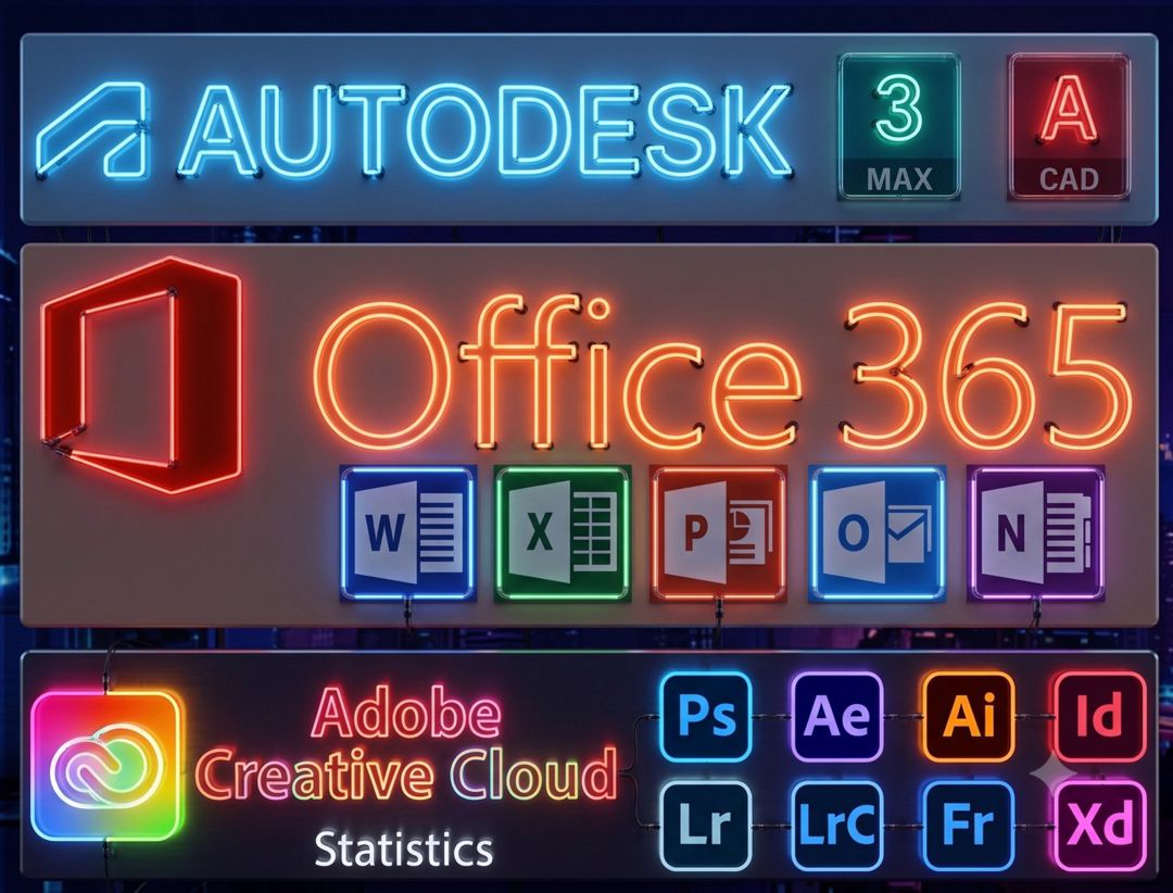 Office 365, Adobe Creative Cloud və Autodesk AutoCAD proqramlarının yazılması — Xidmətlər, Bakı (2)