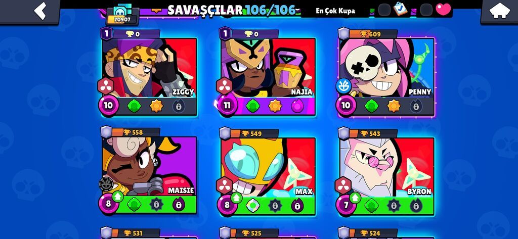 (real aliciya endirim )Brawl Stars hesabı – tam paket, yüksək — Hazır biznes, Bakı (9)