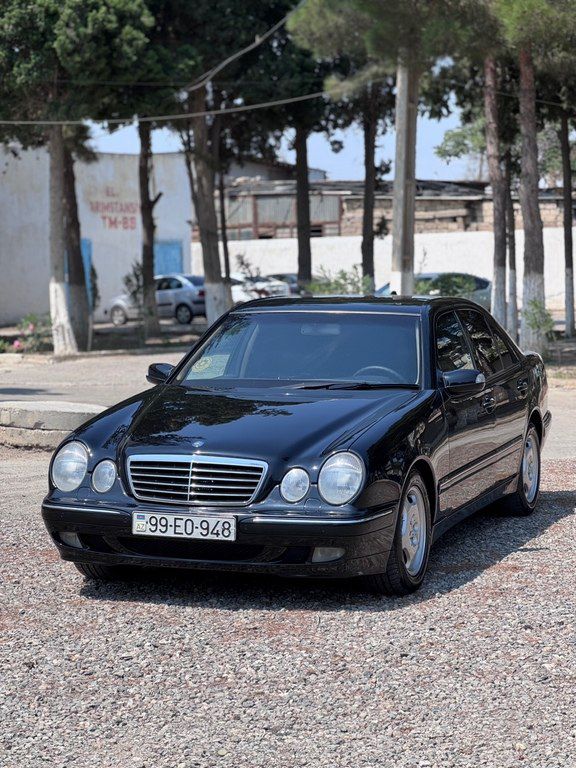 Mercedes E 200, 2.2 L, 2001 il, 426 352 km — Avtomobillər, Sumqayıt (2)