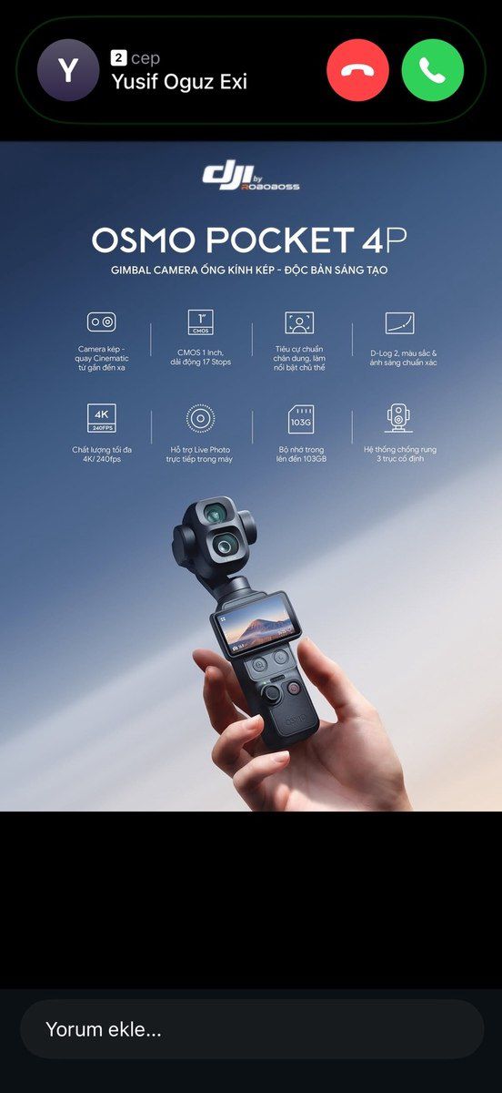 DJI Osmo Pocket 4P — Elektronika, Bakı (4)