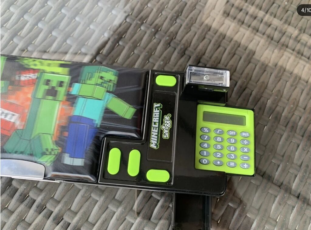 Minecraft x Smiggle çoxfunksiyalı penal - Rəsmi Minecraft dizaynı — Mallar, Masazır (4)