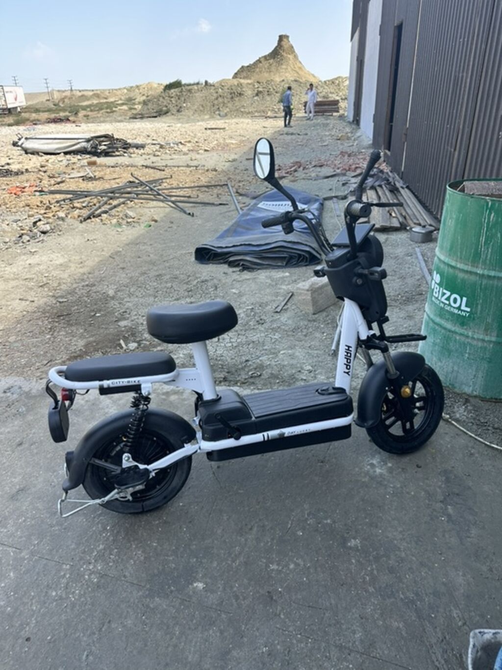 Elektrik şəhər velosipedi/skuteri – City-Bike “Happy” - Kompakt — Mallar, Pirəkəşkül (4)