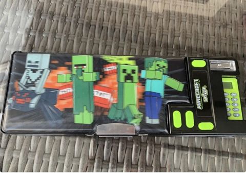 Minecraft x Smiggle çoxfunksiyalı penal - Rəsmi Minecraft dizaynı — Masazır