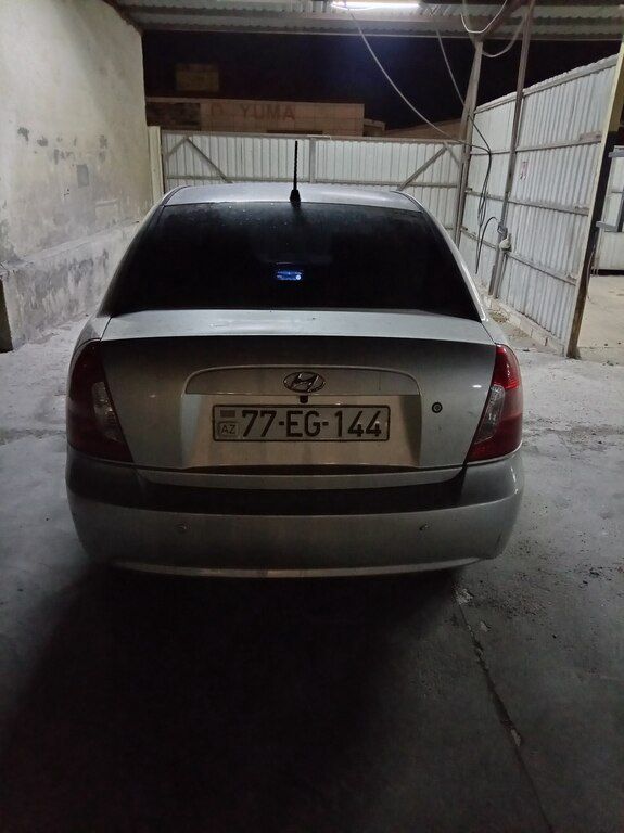Hyundai Verna, 1.5 L, 2007 il, 293 000 km — Avtomobillər, Bakı (4)