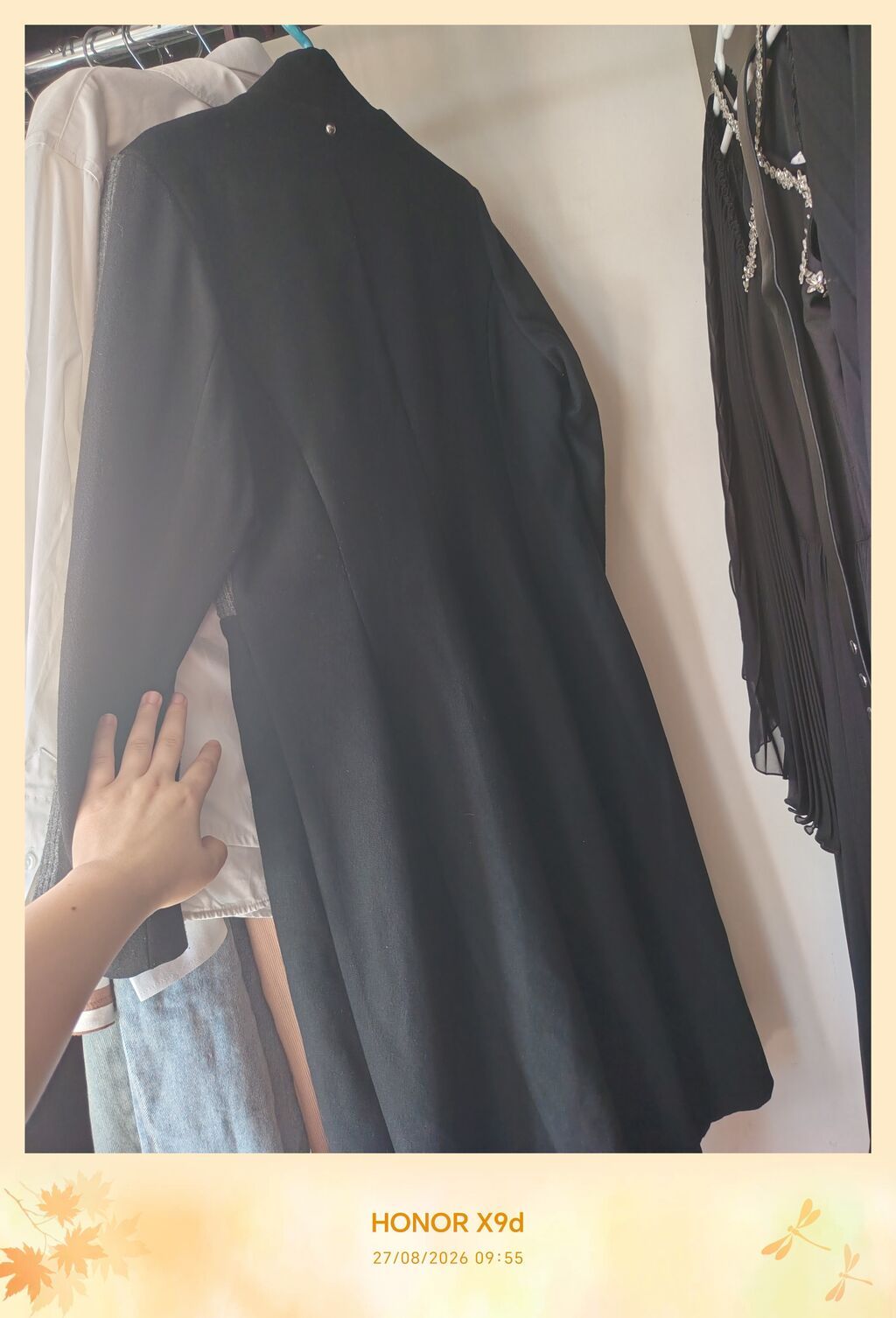 Palto, H&M, M, rəng - Qara — Şəxsi əşyalar, Sumqayıt (2)