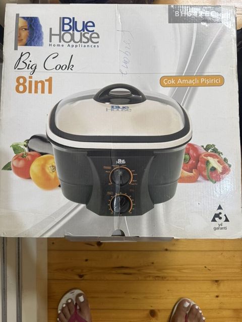 Blue House Big Cook 8-in-1 çox məqsədli bişirici (Multi Cooker) — Bakı