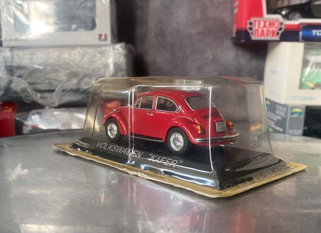 Коллекционная модель Volkswagen Käfer Red 1965 — Kolleksiyalar, Bakı (8)