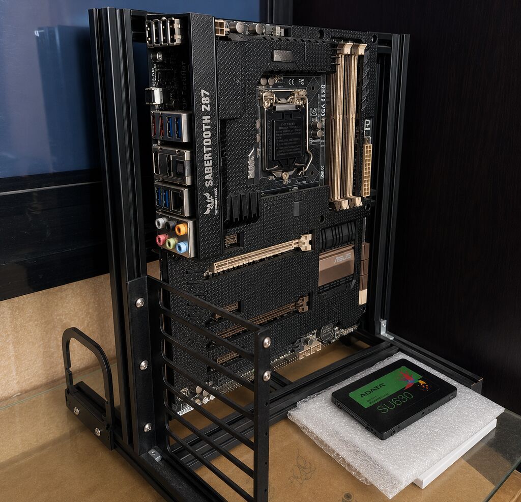 ASUS Z87 TUF + Open Air Case + G3258 TAGS: 2100 2100T 2105 2120 — Elektronika, Bakı (3)