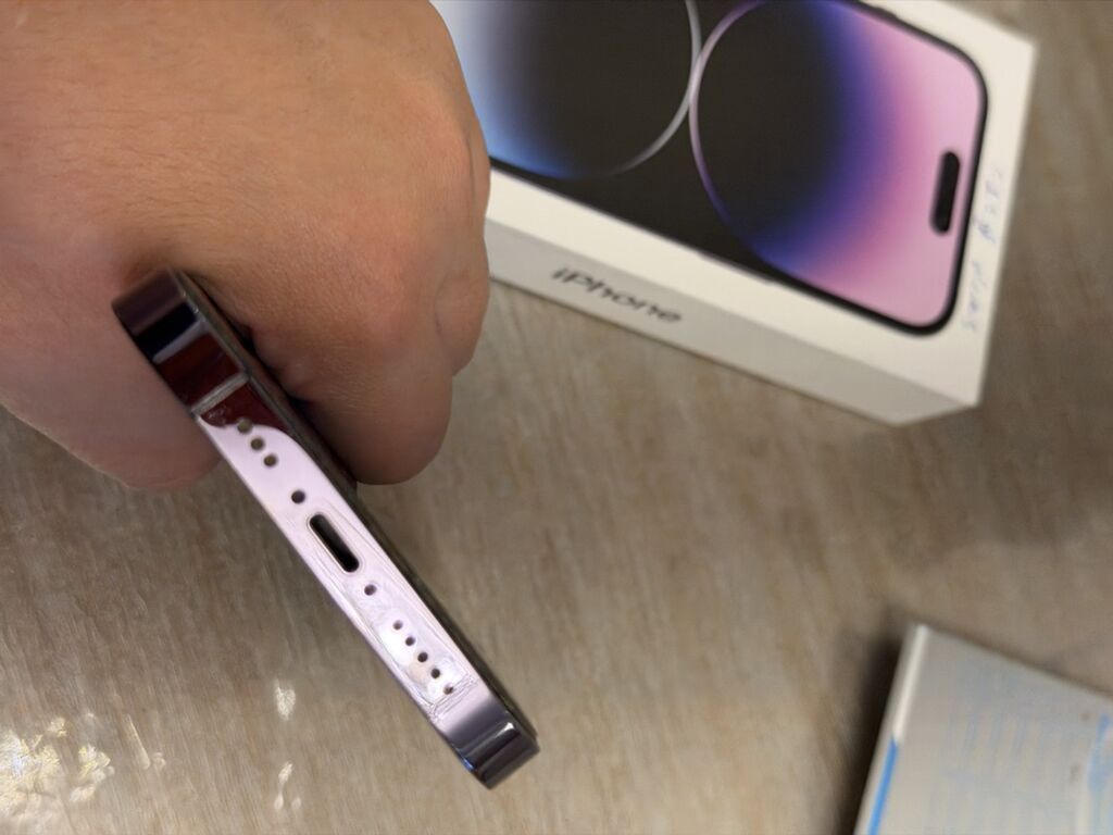 IPhone 14 Pro, 512 GB, Deep Purple, Zəmanət — Apple iPhone, Bakı (4)
