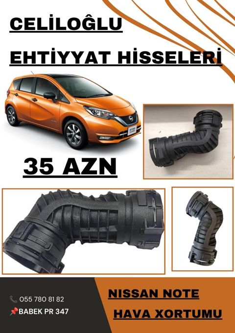 Nissan Note Hava Xortumu — Bakı
