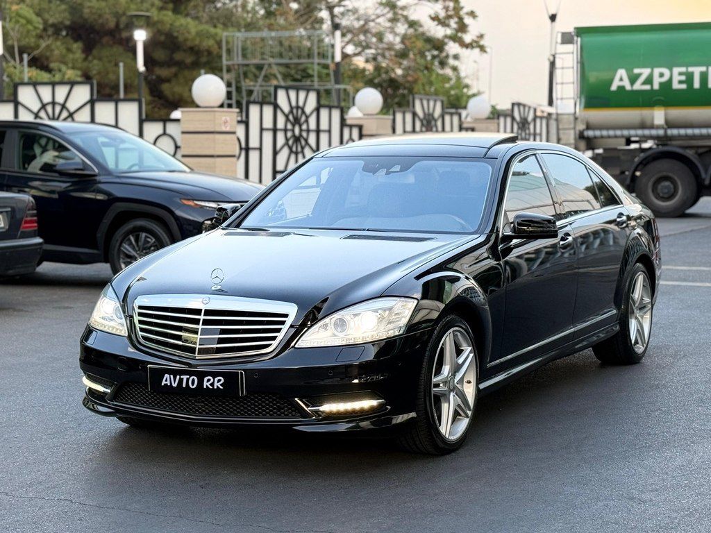 Mercedes S 500, 4.7 L, 2013 il, 125 000 km — Avtomobillər, Bakı (4)
