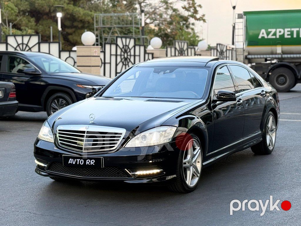 Mercedes S 500, 4.7 L, 2013 il, 125 000 km — Avtomobillər, Bakı (4)