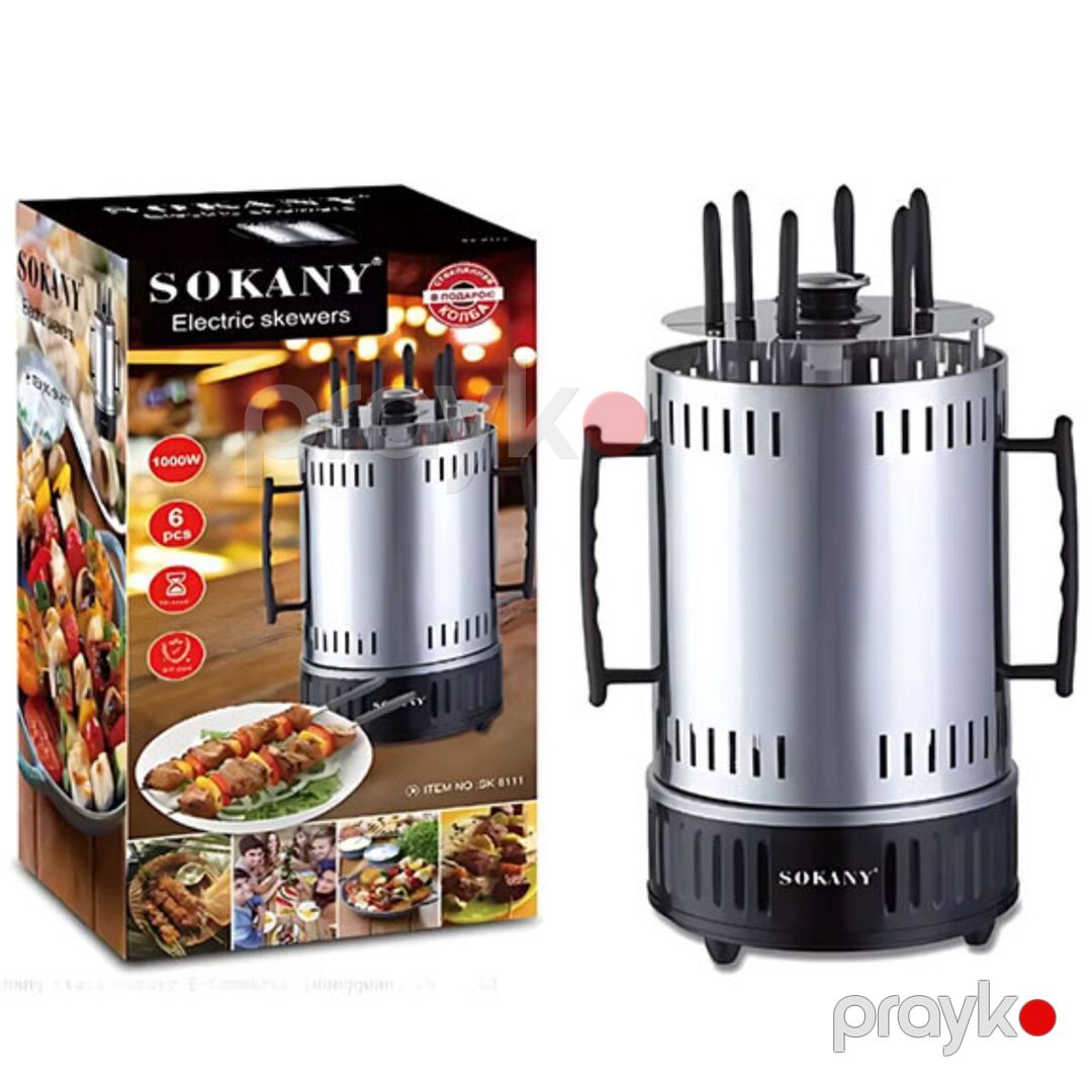 Elektrik manqal Sokany 8 pcs — Dacha və bağ, Bakı (2)