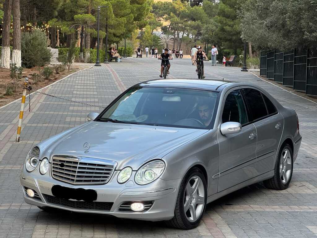 Mercedes E 320, 3.2 L, 2002 il, 227 000 km — Avtomobillər, Bakı (4)