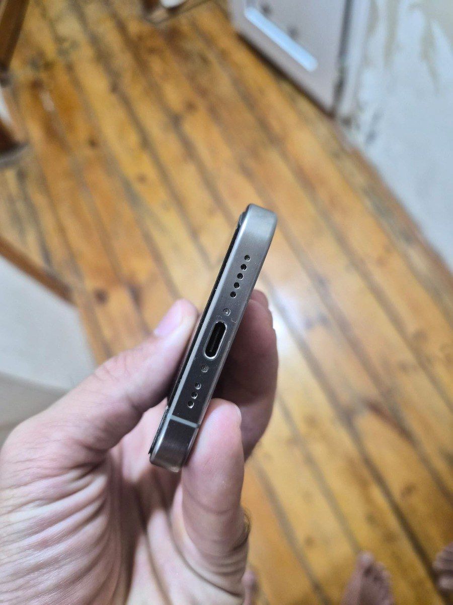 Apple iPhone 15 Pro Natural Titanium 256GB/8GB — Smartfonlar, Bakı (6)