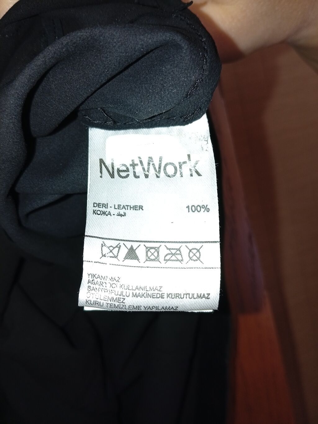 NetWork qadın dərili paltar - Model: qısaqollu, düz kəsim — Şəxsi əşyalar, Bakı (3)