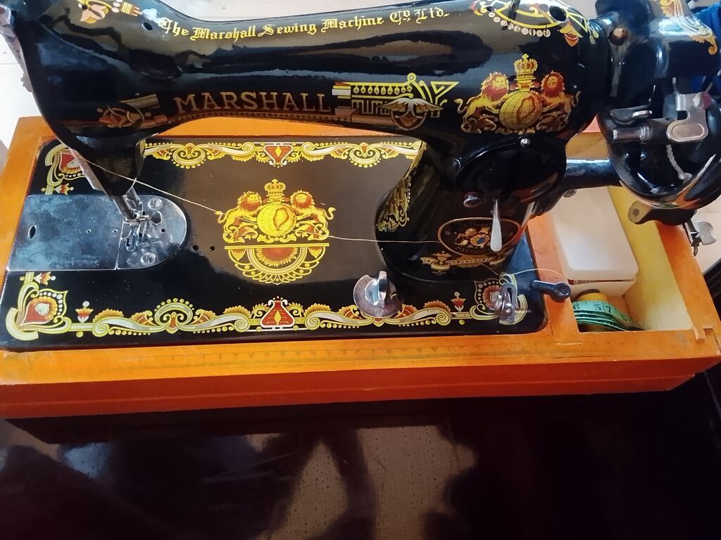 Marshall tikiş maşını – mexaniki, klassik “straight stitch” model — Elektronika, Bakı (2)