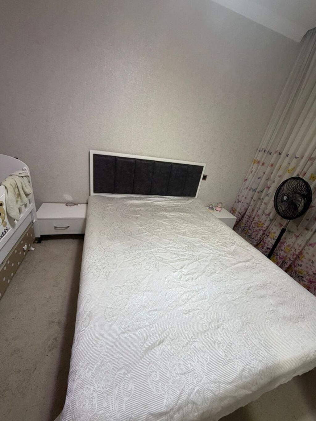 İkinəfərlik çarpayı, 2 tumba, İşlənmiş — Mebel, Bakı (3)