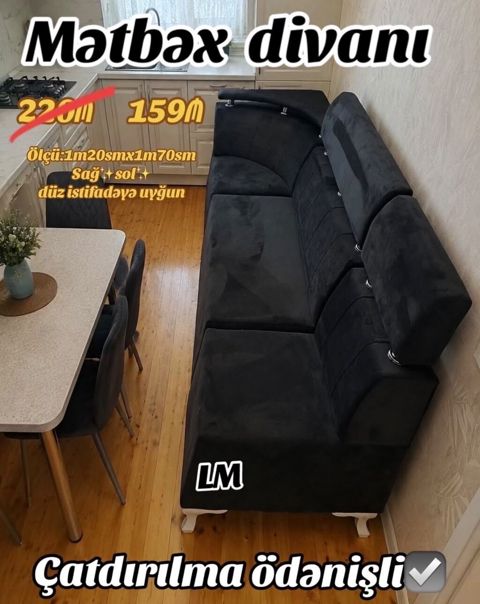 *Mətbəxofis,salon üçün mini divanlar* *Qiymət *159₼* — Bakı