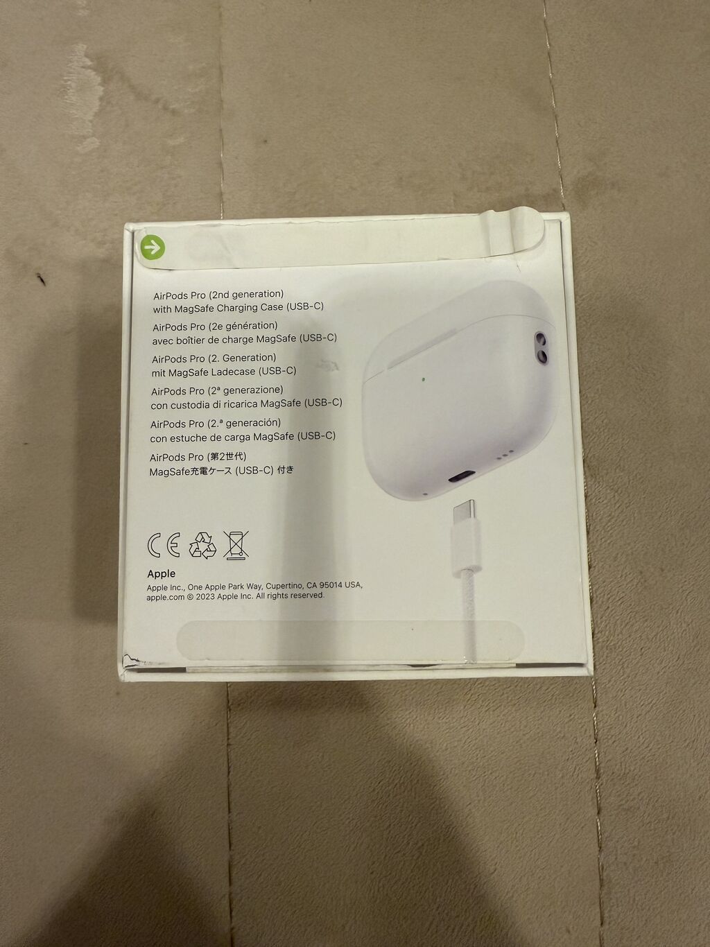 İşlənmiş Simsiz (Bluetooth) Qulaqcıqlar, Apple, rəng - Ağ — Qulaqcıqlar, Bakı (4)