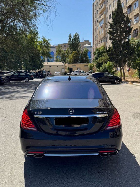 Mercedes S 63 AMG 4MATIC, 5.5 L, 2014 il, 178 000 km — Avtomobillər, Bakı (2)