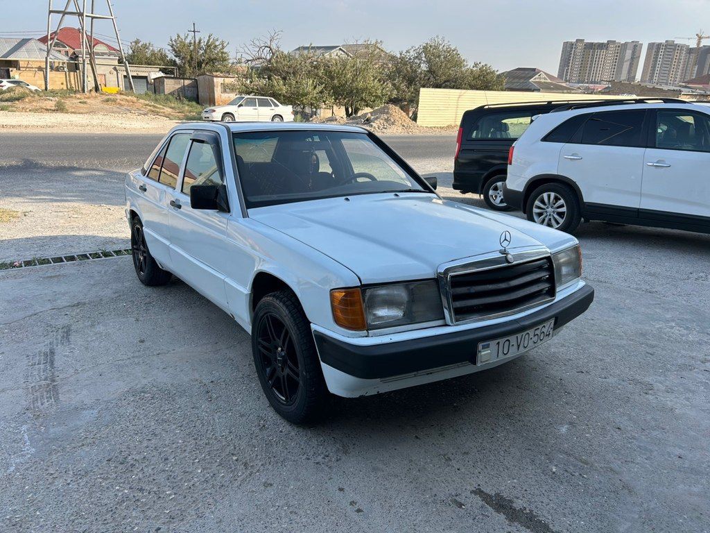 Mercedes 190, 2.0 L, 1990 il, 285 096 km — Avtomobillər, Bakı (3)
